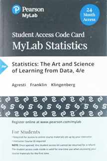 9780135834268-0135834260-Statistics: The Art and Science of Learning from Data -- MyLab Statistics with Pearson eText