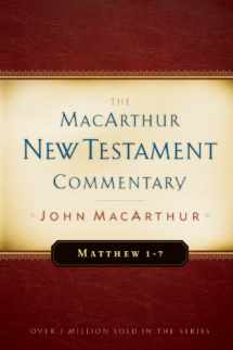 9780802407559-0802407552-Matthew 1-7 (The MacArthur New Testament Commentary) (Volume 1)