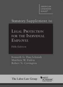 9781634590402-1634590406-Statutory Supplement to Legal Protection for the Individual Employee (American Casebook Series)