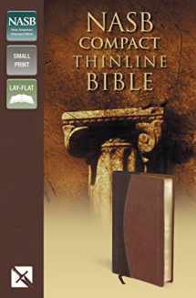 9780310429593-0310429595-NASB, Thinline Bible, Compact, Leathersoft, Brown, Red Letter Edition