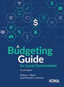 9780873264358-0873264355-BUDGETING GUIDE F/LOCAL GOVT.