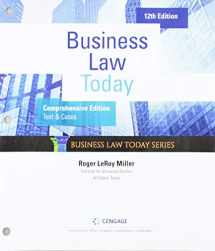 9780357209431-0357209435-Bundle: Business Law Today, Comprehensive, Loose-Leaf Version, 12th + MindTap, 1 term Printed Access Card