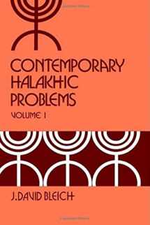 9780870684500-0870684507-Contemporary Halakhic Problems, Vol. 1 (Library of Jewish Law and Ethics)