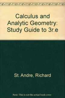 9780534116514-0534116515-Calculus and Analytic Geometry,