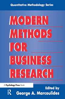 9780805826777-0805826777-Modern Methods for Business Research (Quantitative Methodology Series)