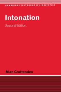 9780521598255-0521598257-Intonation (Cambridge Textbooks in Linguistics)