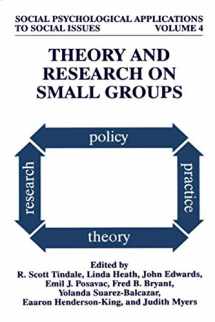 9781475785876-1475785879-Theory and Research on Small Groups (Social Psychological Applications To Social Issues, 4)