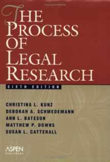 9780735536661-073553666X-The Process Of Legal Research