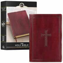 9781432117399-1432117394-KJV Holy Bible, Super Giant Print Faux Leather Red Letter Edition - Thumb Index & Ribbon Marker, King James Version, Burgundy