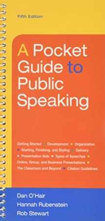 9781319055349-1319055346-Pocket Guide to Public Speaking 5e & LaunchPad (Six Month Access)