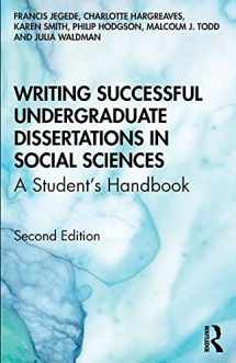9780367255251-0367255251-Writing Successful Undergraduate Dissertations in Social Sciences: A Student’s Handbook