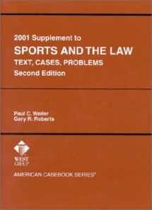 9780314252029-0314252029-2001 Supplement to Sports and The Law, 2nd Ed.