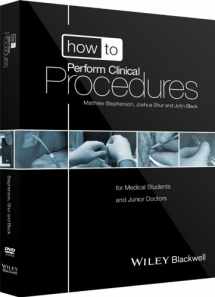 9780470658581-0470658584-How to Perform Clinical Procedures: for Medical Students and Junior Doctors, includes 2 DVDs