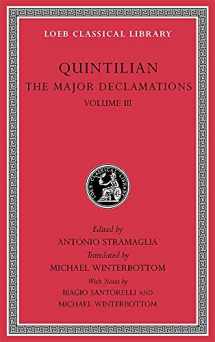 9780674997424-0674997425-The Major Declamations, Volume III (Loeb Classical Library)