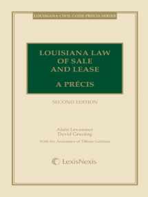 9781422490983-142249098X-Louisiana Law of Sale and Lease: A Precis (2011)