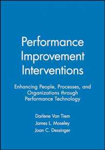 9781890289126-1890289124-Performance Improvement Interventions