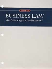 9781305788527-1305788524-Essentials of Business Law and the Legal Environment
