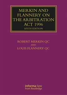 9781138826656-1138826650-Merkin and Flannery on the Arbitration Act 1996 (Lloyd's Arbitration Law Library)