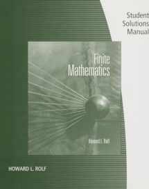 9780495557487-049555748X-Student Solutions Manual for Rolf’s Finite Mathematics, 7th