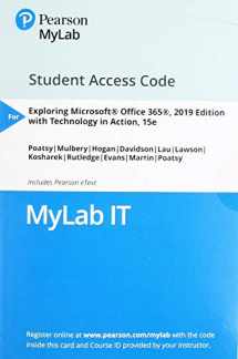 9780135702468-0135702461-MyLab IT with Pearson eText -- Access Card -- for Exploring 2019 with Technology in Action 15e