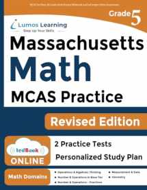 9781946795489-1946795488-MCAS Test Prep: 5th Grade Math Practice Workbook and Full-length Online Assessments: Next Generation Massachusetts Comprehensive Assessment System Study Guide