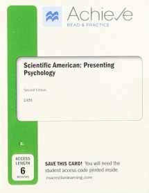 9781319242428-1319242421-Achieve Read & Practice for Scientific American: Presenting Psychology (Six-Months Access)