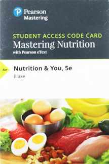 9780135217689-0135217687-Mastering Nutrition with MyDietAnalysis with Pearson eText -- Standalone Access Card -- for Nutrition & You (5th Edition)