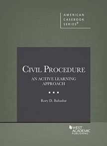 9781684675739-1684675731-Bahadur's Civil Procedure, An Active Learning Approach (American Casebook Series)
