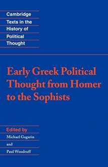 9780521437684-0521437687-Early Greek Political Thought from Homer to the Sophists (Cambridge Texts in the History of Political Thought)