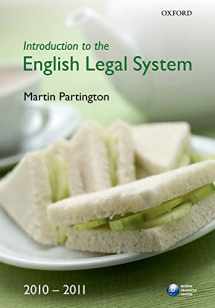 9780199571727-0199571724-Introduction to the English Legal System