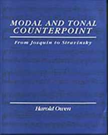 9780028721453-0028721454-Modal and Tonal Counterpoint: From Josquin to Stravinsky
