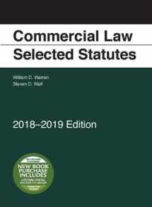 9781640209329-1640209328-Commercial Law, Selected Statutes, 2018-2019