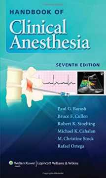9781451176155-1451176155-Handbook of Clinical Anesthesia