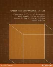 9781292039312-1292039310-Elementary Differential Equations with Boundary Value Problems: Pearson New International Edition