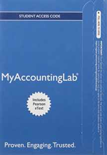 9780134160573-0134160576-MyLab Accounting with Pearson eText -- Access Card -- for Financial Accounting