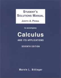 9780201338652-0201338653-Calculus and Its Applications (Student's Solution Manual)