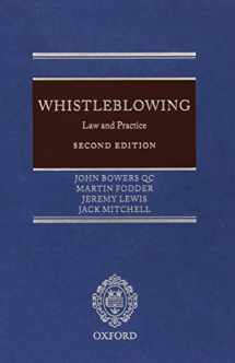9780199692835-0199692831-Whistleblowing: Law and Practice