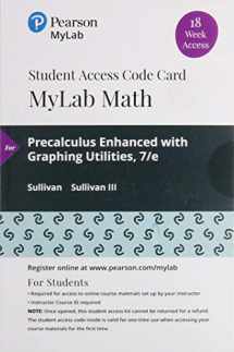9780135909386-0135909384-Precalculus Enhanced with Graphing Utilities -- MyLab Math with Pearson eText