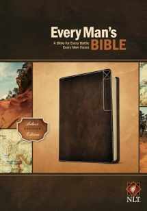 9781414381077-1414381077-Every Man's Bible: New Living Translation, Deluxe Explorer Edition (LeatherLike, Brown) – Study Bible for Men with Study Notes, Book Introductions, and 44 Charts