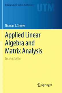9783030090678-3030090671-Applied Linear Algebra and Matrix Analysis (Undergraduate Texts in Mathematics)