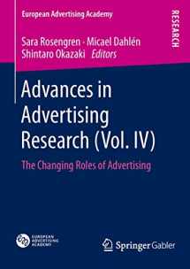 9783658023645-3658023643-Advances in Advertising Research (Vol. IV): The Changing Roles of Advertising (European Advertising Academy)