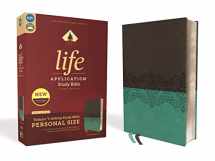 9780310453048-0310453046-NIV, Life Application Study Bible, Third Edition, Personal Size, Leathersoft, Gray/Teal, Red Letter