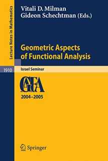 9783540720522-3540720529-Geometric Aspects of Functional Analysis: Israel Seminar 2004-2005 (Lecture Notes in Mathematics, 1910)