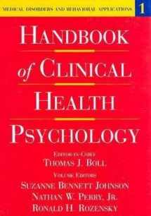 9781557989093-1557989095-Handbook of Clinical Health Psychology: Medical Disorders and Behavioral Applications