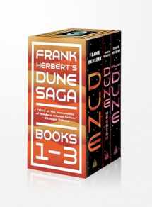 9780593201893-0593201892-Frank Herbert's Dune Saga 3-Book Boxed Set: Dune, Dune Messiah, and Children of Dune