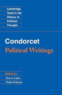 9781107605398-1107605393-Condorcet: Political Writings (Cambridge Texts in the History of Political Thought)