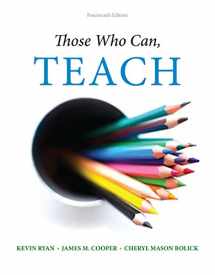 9781305598072-1305598075-Bundle: Those Who Can, Teach, 14th + MindTap Education, 1 term (6 months) Access Code