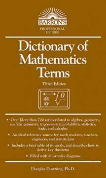 9780764141393-0764141392-Dictionary of Mathematics Terms (Barron's Professional Guides)