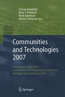 9781447162391-1447162390-Communities and Technologies 2007: Proceedings of the Third Communities and Technologies Conference, Michigan State University 2007