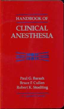9780397510870-039751087X-Handbook of Clinical Anesthesia